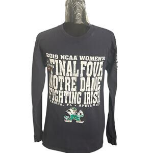 Notre Dame Women’s Final Four NCAA 2019 Long Sleeve‎ T-Shirt Small Basketball